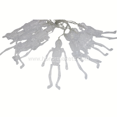 Transparent Skeleton String Lights